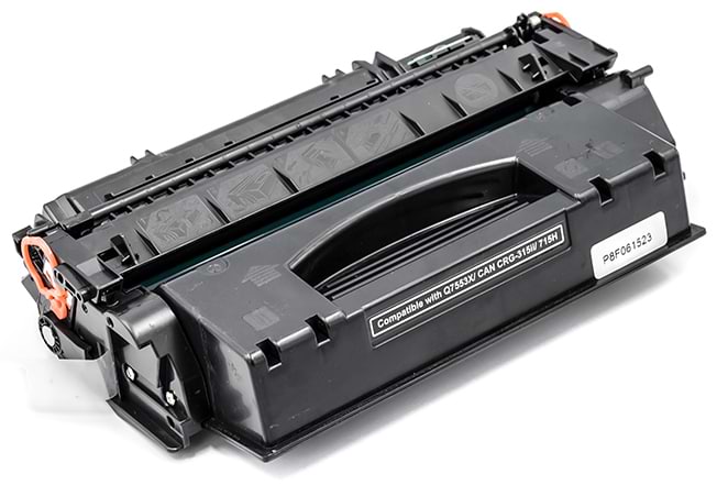 Картридж для лазерных принтеров/МФУ PowerPlant HP LJ P2014, Canon LBP3310 (Q7553X) увеличенной емкости с чипом - Фото 1