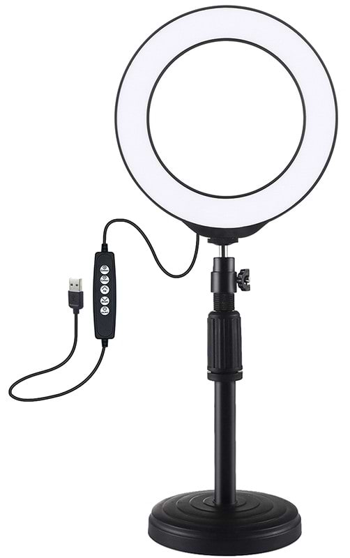 Фото - Набір для блогера Puluz USB RGBW LED Lamp 6.2" PKT3047B + настільне кріплення