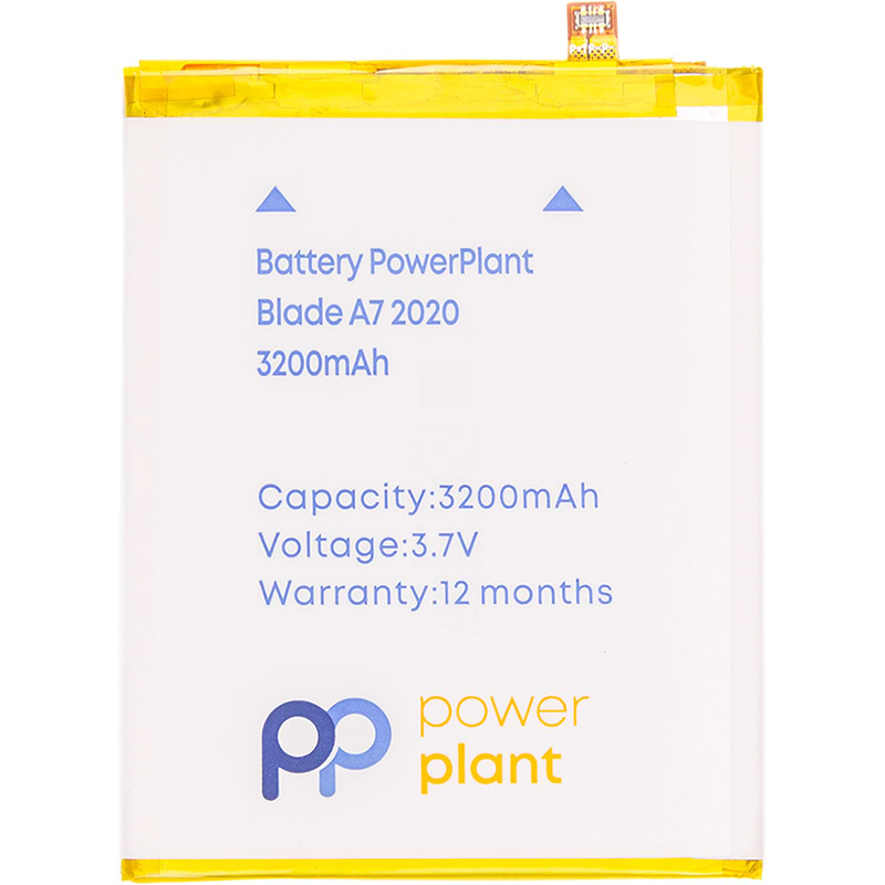 Аккумулятор для мобильного телефона PowerPlant ZTE Blade A7 (2020) 3200mAh (SM130504)