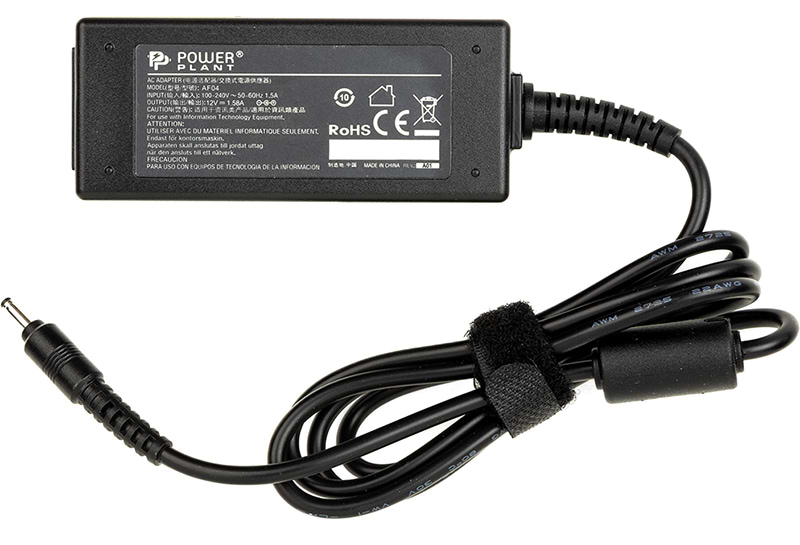 Зарядное устройство для ноутбука PowerPlant Acer 220V 12V 18W 1.5A (3.0*1.1) (AC18A3011) - Фото 1