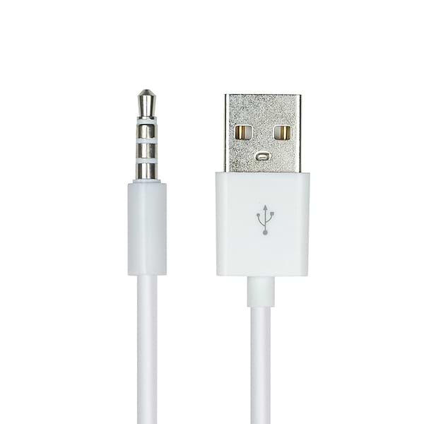 Фото - Кабель PowerPlant USB AM - 4pin Jack 3.5mm for iPod Shuffle 0.15m (CA912827)