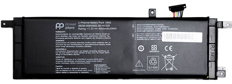 Фото - Акумулятор для ноутбука PowerPlant Asus D553M 7.4V 30Wh (NB430772)