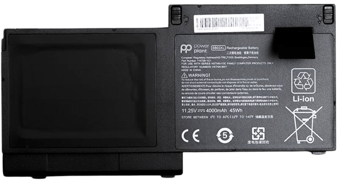 Акумулятор для ноутбука PowerPlant HP Elitebook 720 11.25V 46Wh (NB461110)