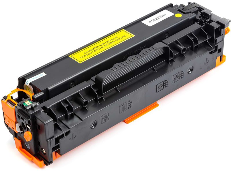 Картридж для лазерных принтеров/МФУ PowerPlant HP Color LaserJet CP2020 YL (CC532A/CE412A) - Фото 1