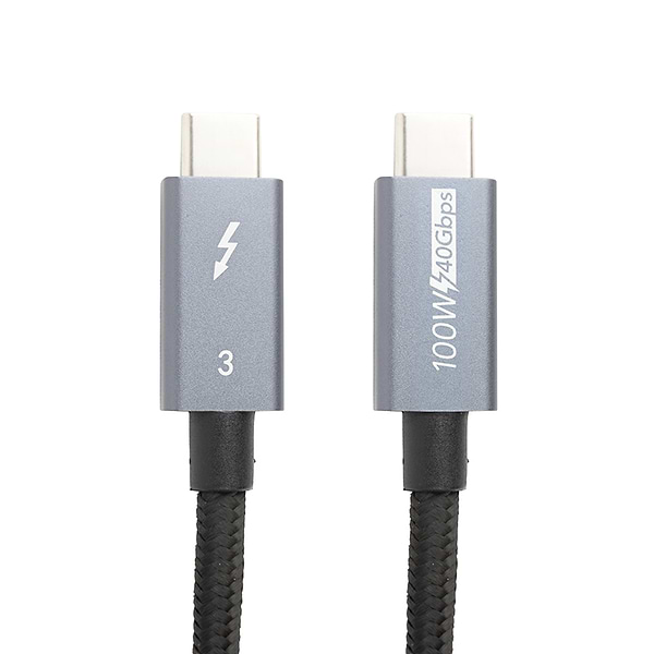 Фото - Кабель PowerPlant Thunderbolt 3 USB-C - USB-C 1m (CA913336)