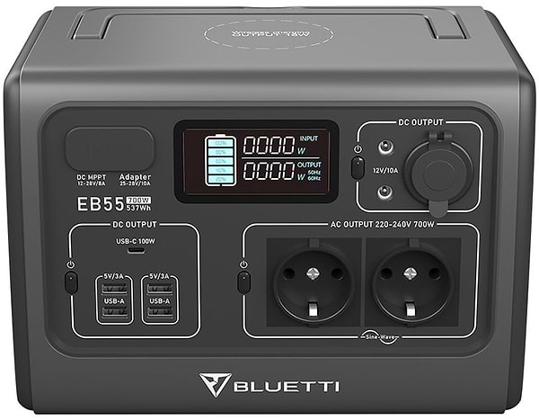Фото - Уцінка - Зарядна станція універсальна Bluetti PowerOak EB55 700W 150000mAh (PB930340)