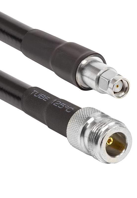 Фото - Кабель коаксиальный HiSmart LMR-400 10m N-female к RP-SMA-male (TV990726)