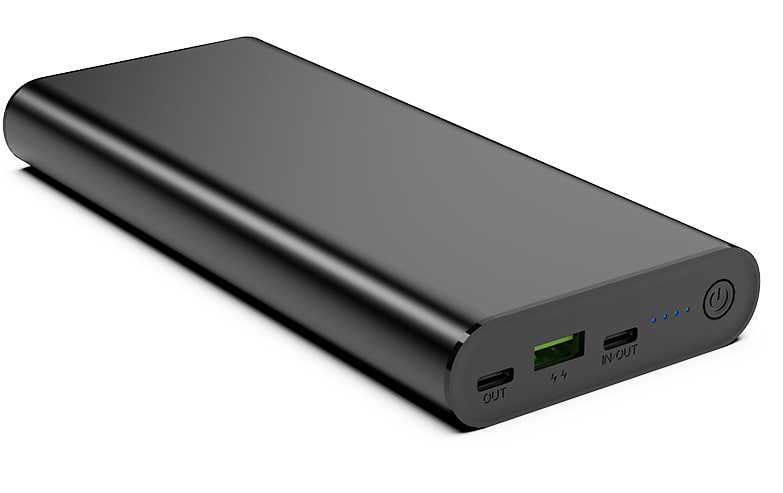 Батарея мобильная PowerPlant 26800mAh PD 100W 2xUSB-C USB-A QC3.0 (PB930470) - Фото 1