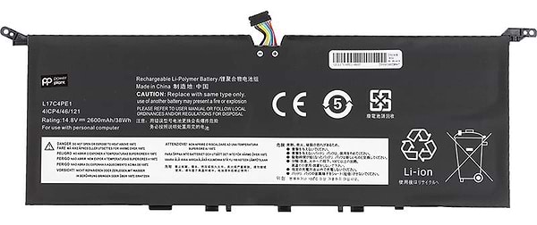 Фото - Акумулятор для ноутбука PowerPlant LENOVO Yoga S730-13IWL (L17C4PE1) 15.36V 2735mAh (original) (NB481415) Фото - Акумулятор для ноутбука PowerPlant LENOVO Yoga S730-13IWL (L17C4PE1) 15.36V 2735mAh (original) (NB481415)