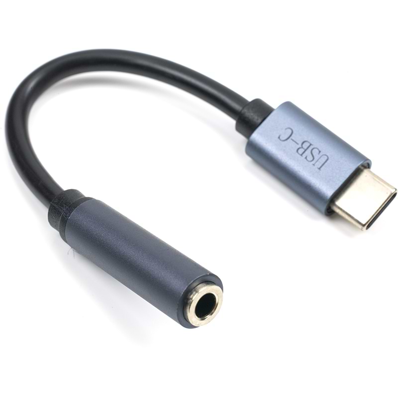 Переходник аудио Cabletime USB Type-C (M) - AUX 3.5мм (F)(CA913725) - Фото 1
