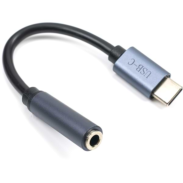 Фото - Перехідник аудіо Cabletime USB Type-C (M) - AUX 3.5мм (F)(CA913725)
