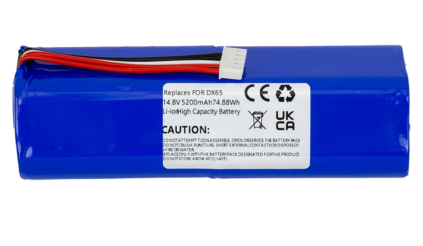 Акумулятор для робота-пилососа PowerPlant Ecovacs T8 Power, DX65 14.8V 5200mAh (TB921614) - Фото 1