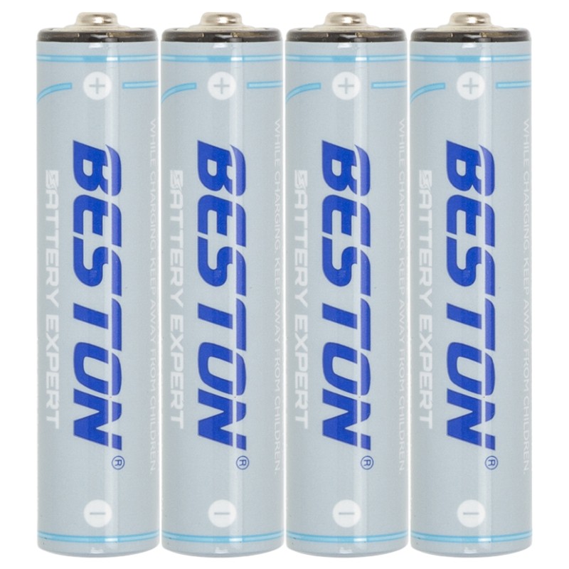 Аккумулятор тип 18650 Beston AAA USB Type-C 1.5V 400mah Li-ion 3AC-18 4 шт. (AA620272)