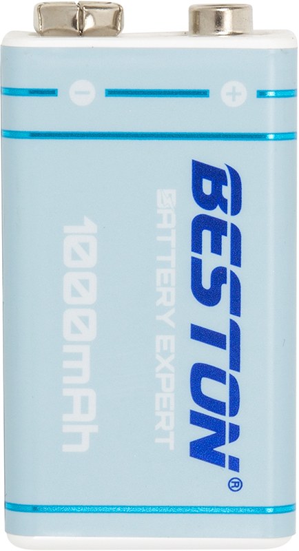 Аккумулятор тип 18650 Beston 9V USB Type-C 1000mah 3700mWh Li-ion 9VC-10VC (AA620289)