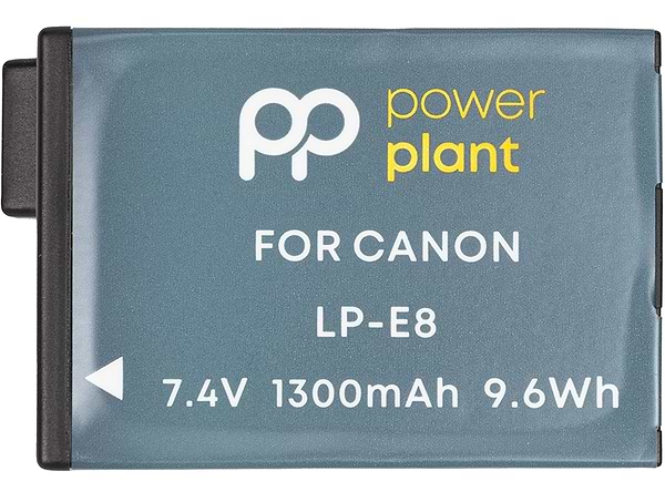 Фото - Аккумулятор для фотокамеры PowerPlant Canon LP-E8H 1300mAh (CB971244)