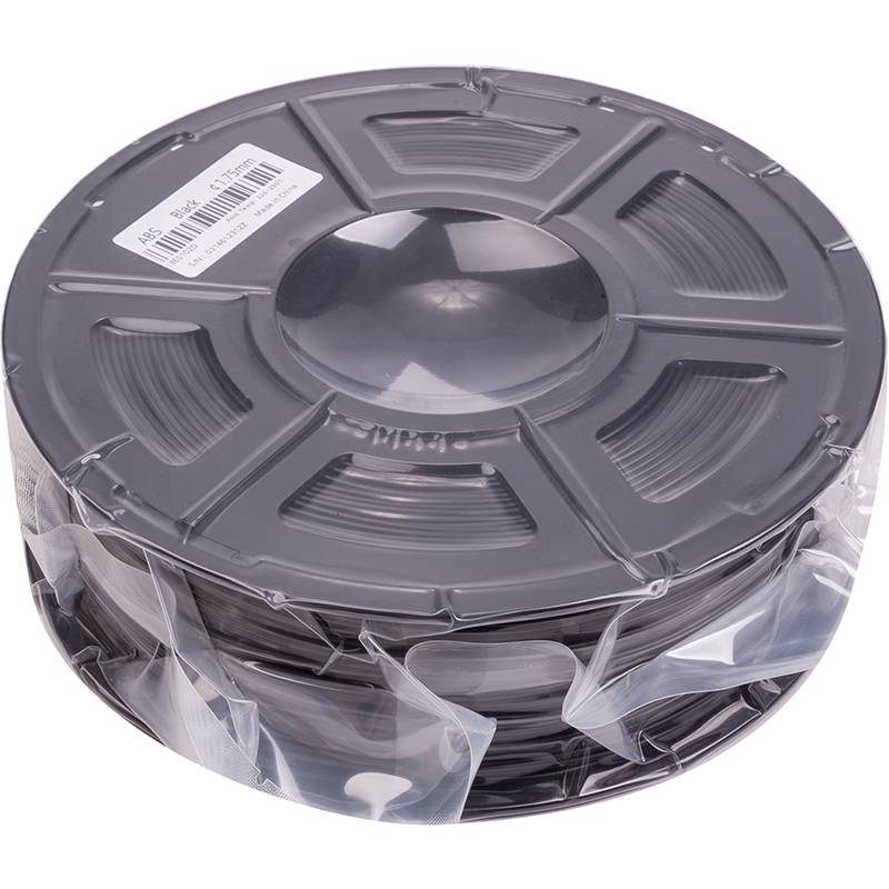 Нитка для ABS-картриджа PowerPlant Filament 1.75 мм 1 кг Black (PT812851) - Фото 1