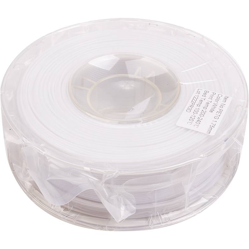 Нитка для PETG-картриджа PowerPlant Filament 1.75 мм 1 кг White (PT812929) - Фото 1