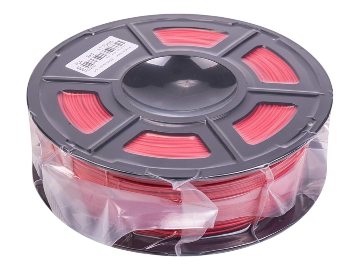 Нитка для PLA-картриджа PowerPlant Filament 1.75 мм 1 кг Red (PT812967) - Фото 1