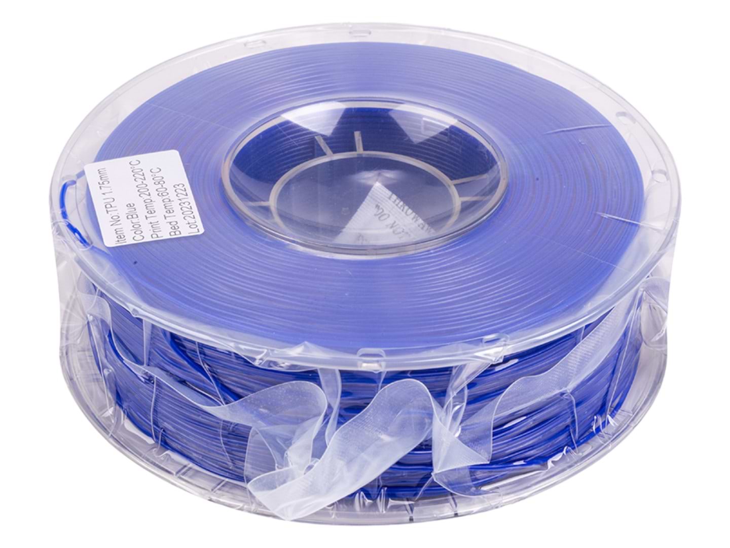 Нитка для TPU-картриджа PowerPlant Filament 1.75 мм 1 кг Blue (PT812998) - Фото 1
