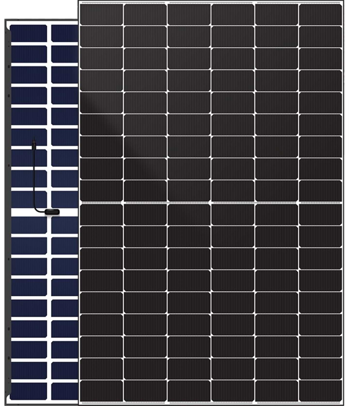 Стаціонарна сонячна панель DAH Solar 440W (DHN-54X16DG (BW))