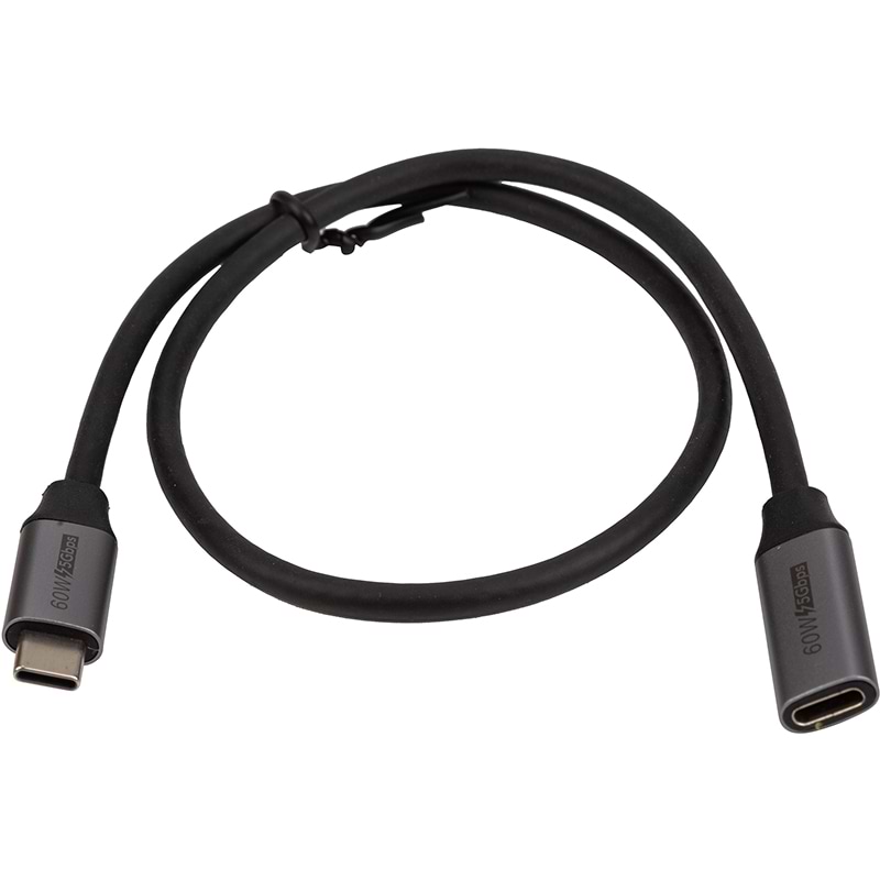 Кабель Cabletime USB 3.0 Type-C (M)-USB Type-C (F) 0.5m (CA913664)