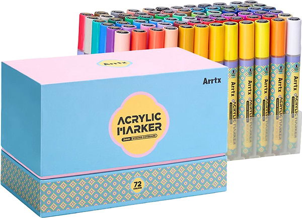 Фото - Набор маркеров Arrtx AACM-083M-72C (LC304455)