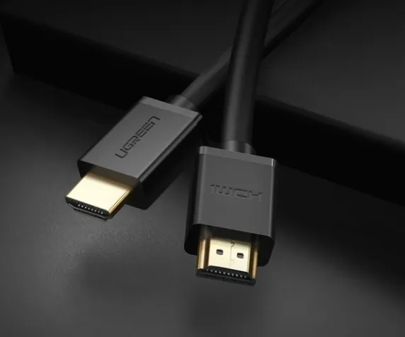 Фото - Уценка - Кабель HDMI UGREEN HDMI M - M, 1.0 м, V2.0 Cafule 4K, HD104 Black (10106)