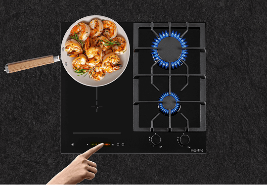 Фото - Варочная панель комбинированная Interline HCV 560 KGF BA Nano Matte