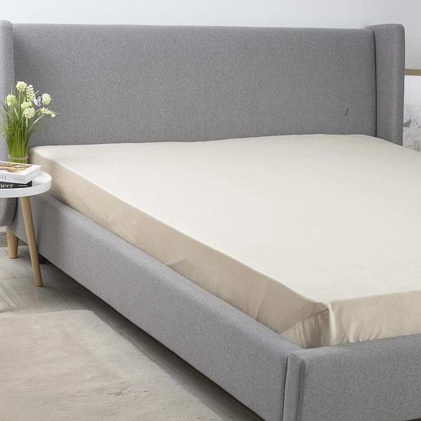 Фото - Простынь двуспальная ТЕП VELOUR 160х200 см Бежевый (2-04756_35031)