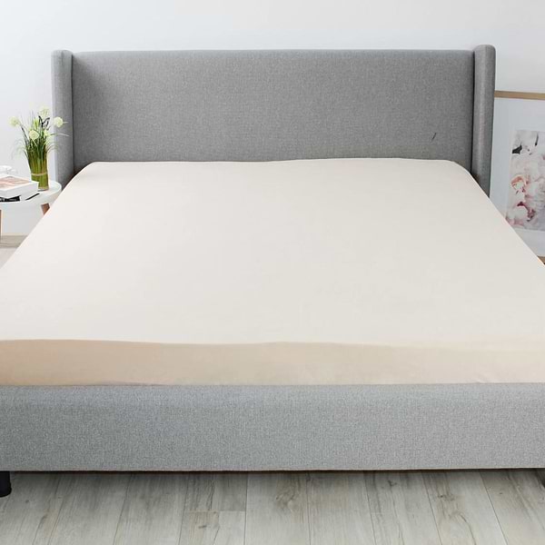 Фото - Простынь двуспальная ТЕП VELOUR 160х200 см Бежевый (2-04756_35031)