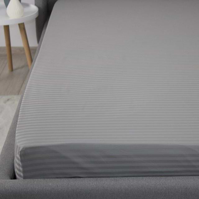 Простынь двуспальная ТЕП 160х200 см Grey (2-04797_34318)