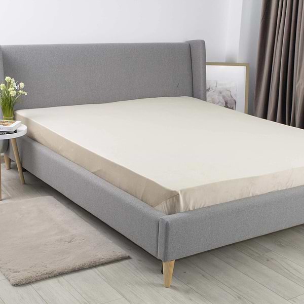 Фото - Простынь двуспальная ТЕП VELOUR 160х200 см Бежевый (2-04756_35031)