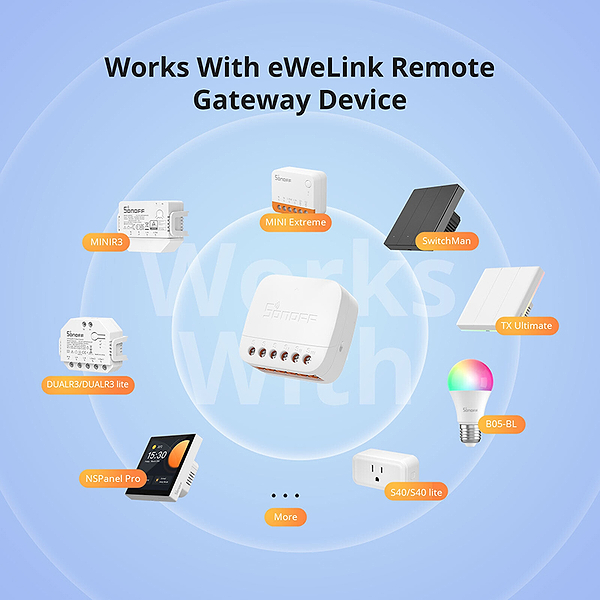 Фото - Релейний вимикач Sonoff S-MATE2