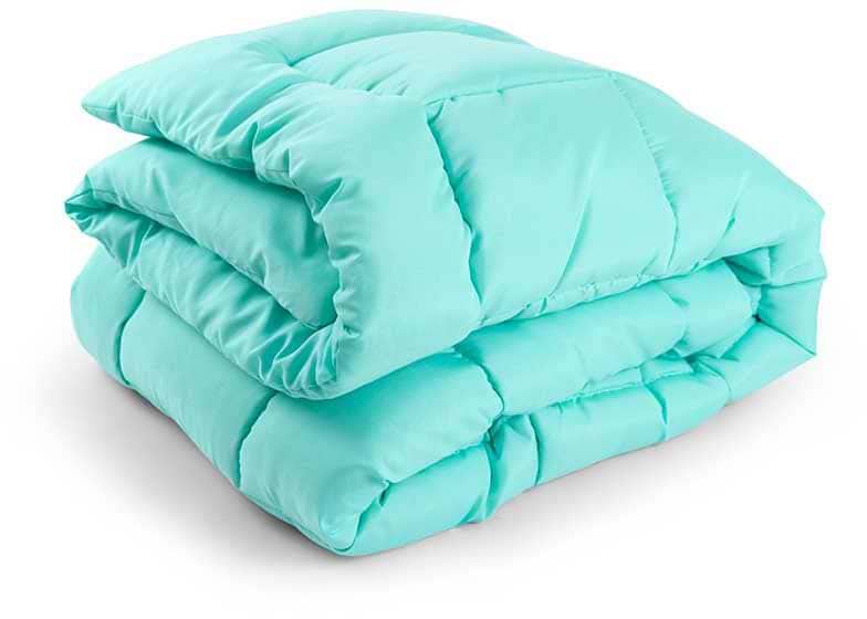 Ковдра зимова полуторна Руно 140х205 силіконова (321.52_Mint) - Фото 1