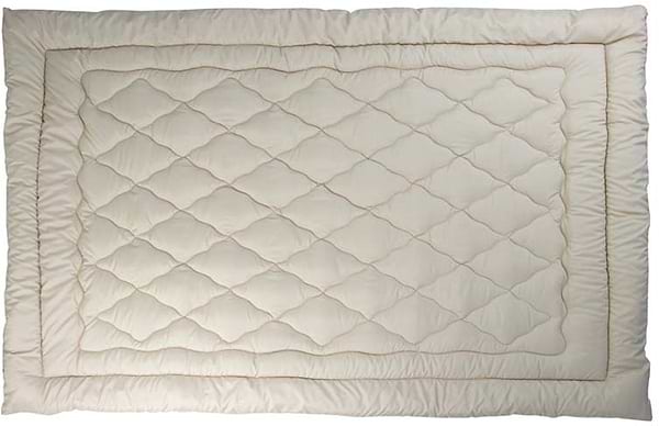 Фото - Одеяло зимнее двуспальное евро Руно 200х220 шерстяное (322.52ШУ_Бежевый)