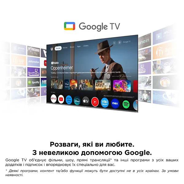 Фото - Телевізор TCL 85P655
