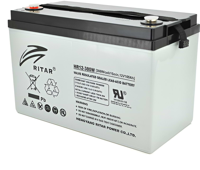 Аккумулятор для ИБП Ritar HR12380W 12V 100.0Ah