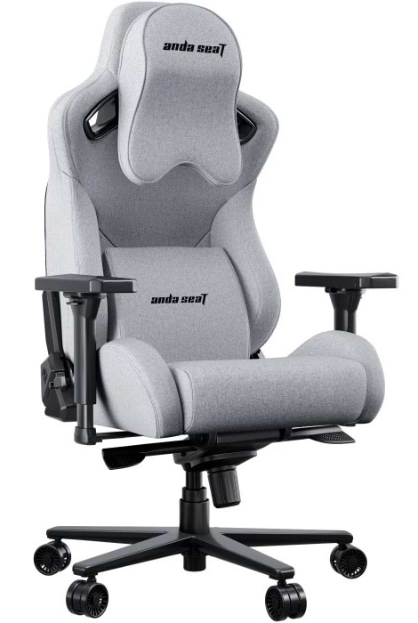Фото - Крісло для геймерів Anda Seat Kaiser 2 Pro Size XL Gray Linen Fabric (AD12YXL-17-G-F-G01)