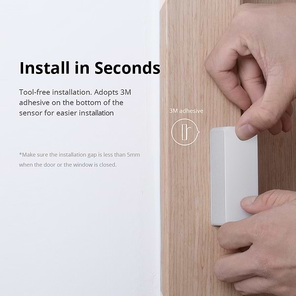 Фото - Бездротовий датчик відкриття дверей/вікон Sonoff DW2