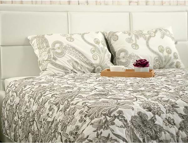 Фото - Ковдра літня двоспальна Руно 172х205 вовняна Comfort Luxury бязь (316.02ШКУ_Luxury)