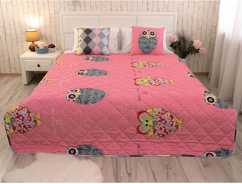 Фото - Ковдра літня двоспальна Руно 172х205 вовняна (316.137ШК_Owl)