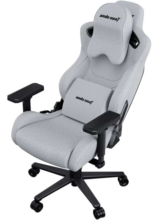 Фото - Крісло для геймерів Anda Seat Kaiser 2 Pro Size XL Gray Linen Fabric (AD12YXL-17-G-F-G01)