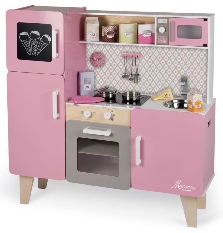 Сюжетно-ролевая игра. Кухня Janod Кухня Pink (J06571) - Фото 1