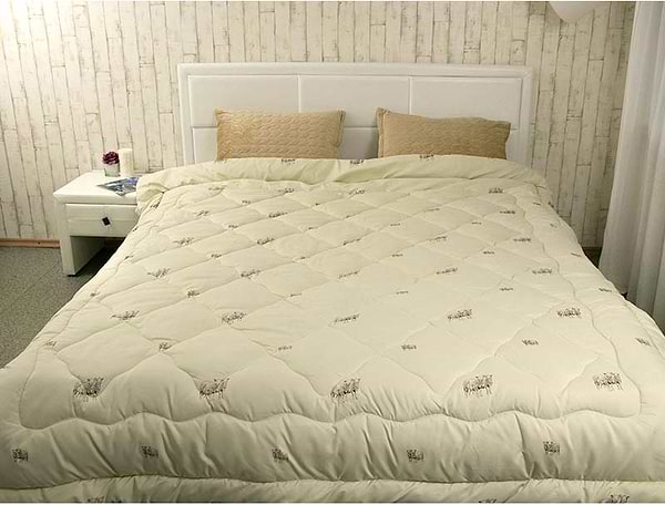 Фото - Одеяло зимнее двуспальное Руно 172х205 микрофайбер шерсть (316.52ПШУ_Sheep)