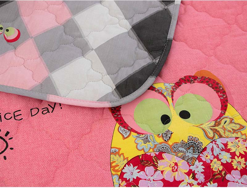 Фото - Ковдра літня двоспальна Руно 172х205 вовняна (316.137ШК_Owl)