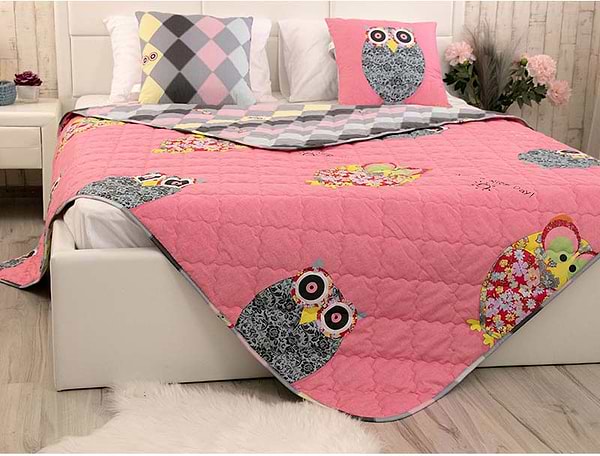 Фото - Ковдра літня двоспальна Руно 172х205 вовняна (316.137ШК_Owl)