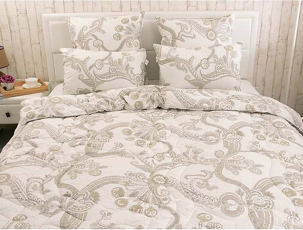 Фото - Ковдра зимова двоспальна євро Руно 200х220 вовняна Luxury (322.29ШЕУ_Luxury)