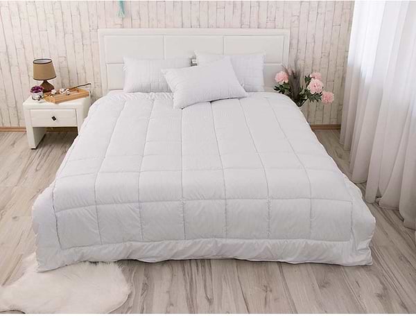 Фото - Ковдра демісезонна двоспальна євро Руно 200х220 силіконова (322.52_Elegante)