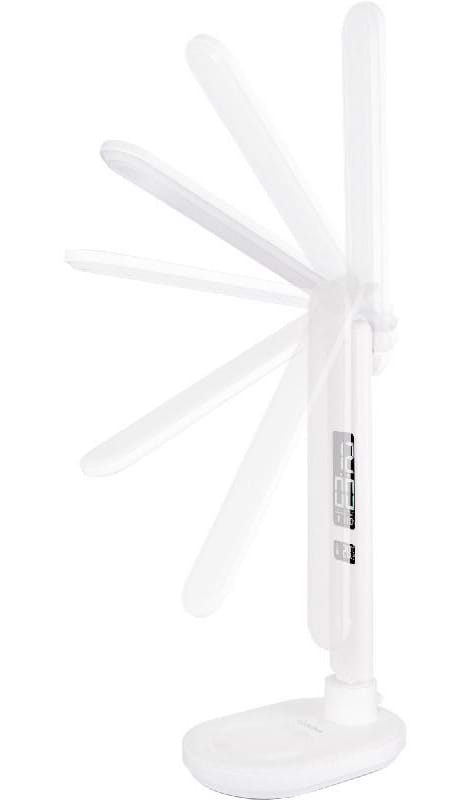 Фото - Настільна лампа Gelius Transformer 2 з бездротовою зарядкою White (GP-LTL004)