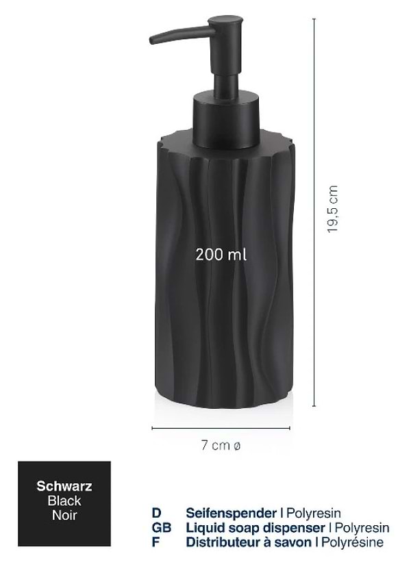 Фото - Дозатор для мыла Kela Merida 200 мл (23766)